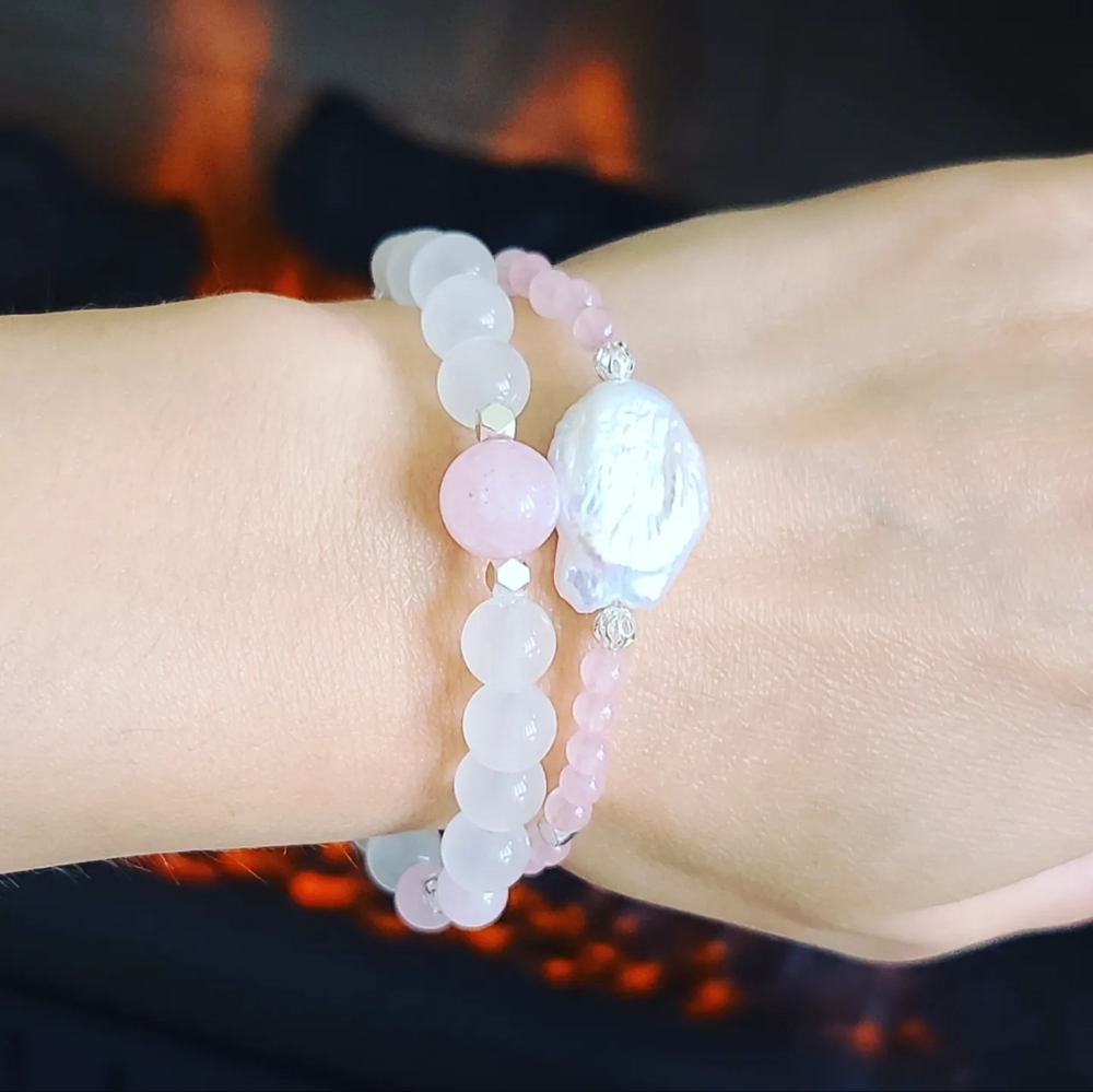 Rose Quartz bracelet